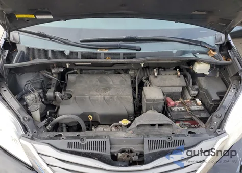 2013 Toyota Sienna Xle из США, поврежденный, VIN 5TDDK3DC7DS050401